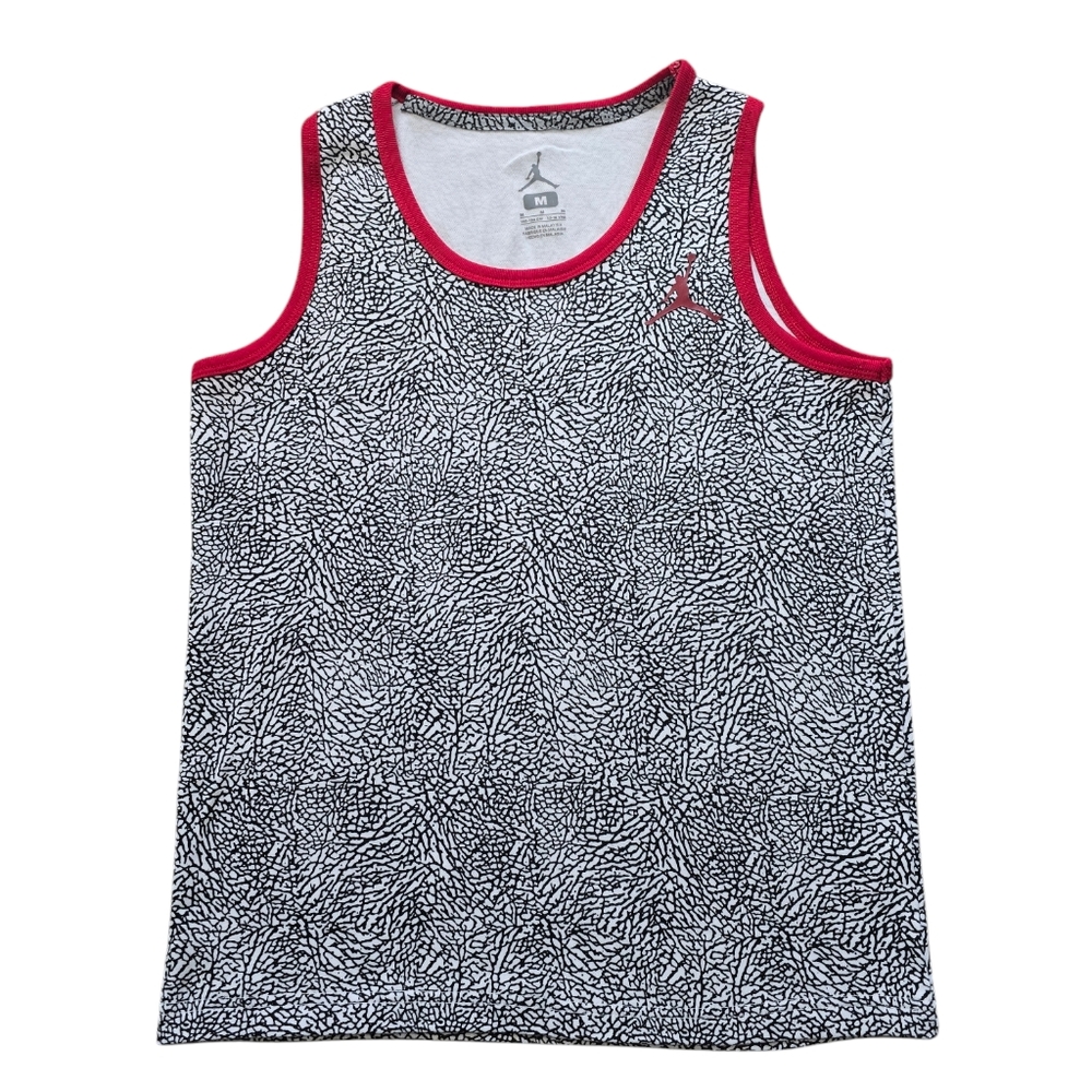 Air Jordan Boys Elephant Print Tank Top Size Medium